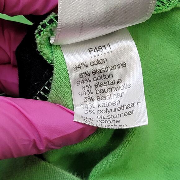 Lacoste Polo Shirt Large 22x28 Patch-Logo Colorblock - Picture 6 of 14